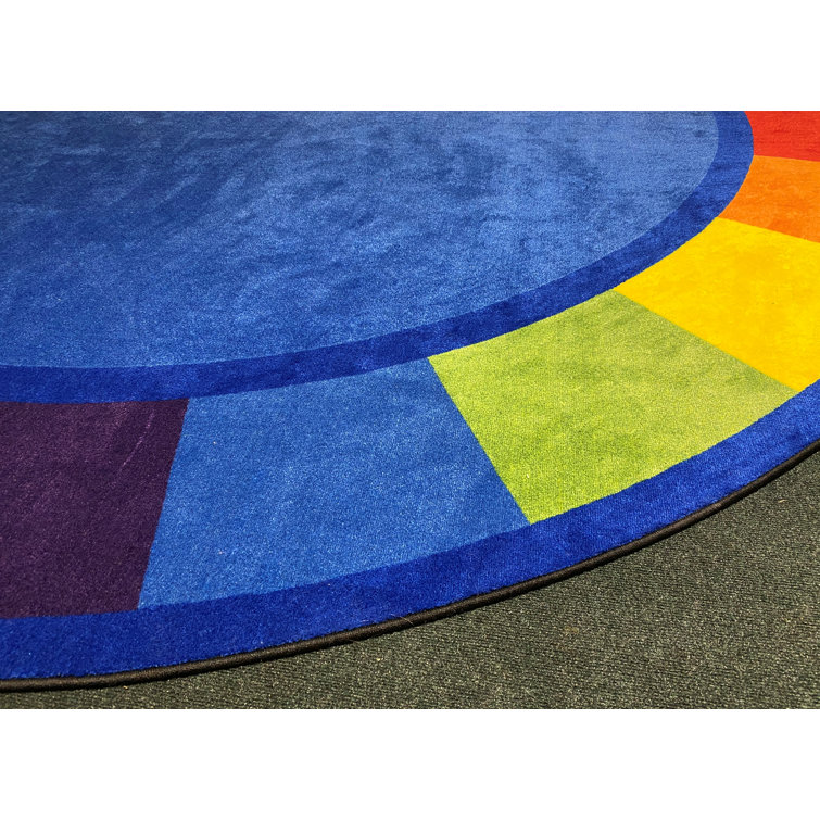 Kid Carpet Colours Quarter Circle Rug Wayfair Canada